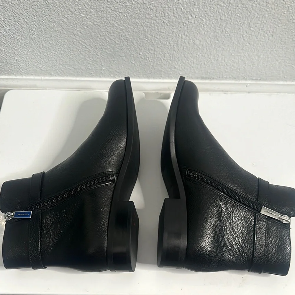 Michael kors black leather ankle boots size 10 great  Women's Black Ankle Boots